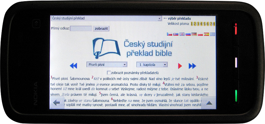 Popis funkcí staré verze SOB včetně náhledů 290-38