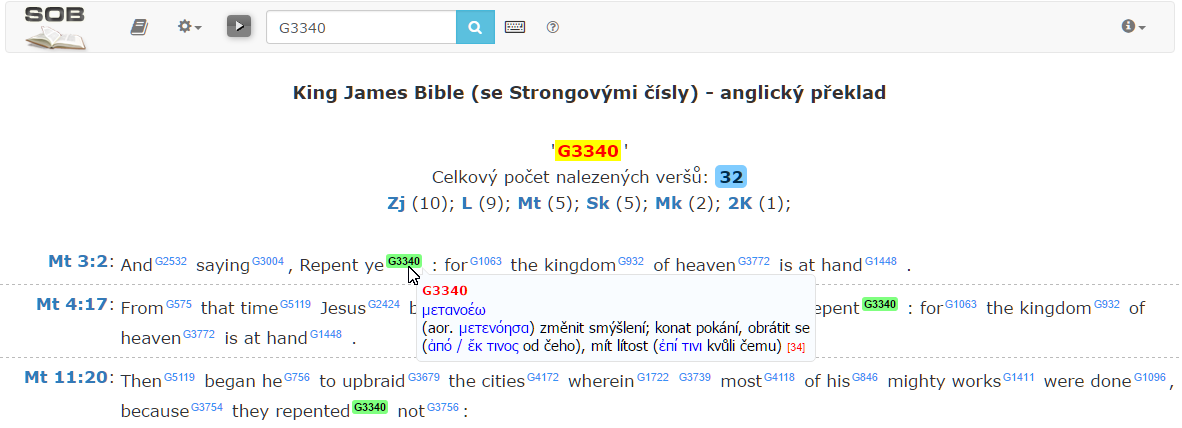 Nová verze SOB - podrobný návod 540-16