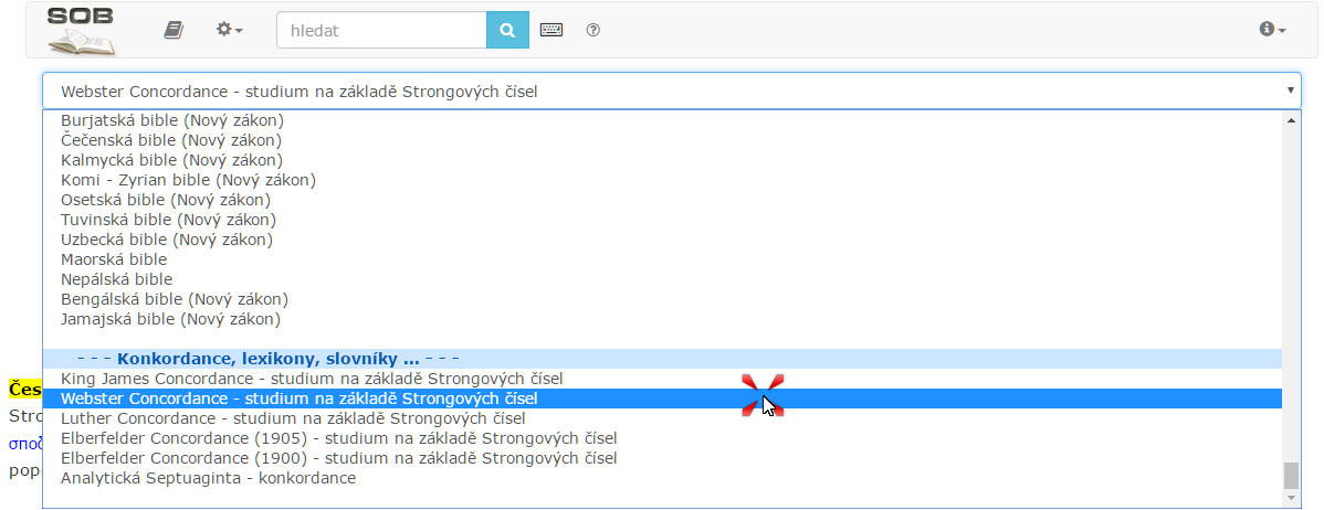 Nová verze SOB - podrobný návod 544-18